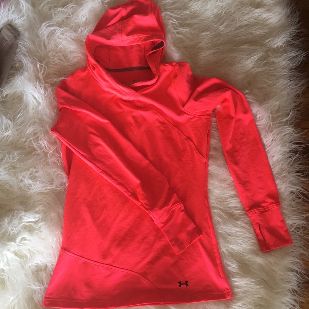 Under Armour fitted cold gear running hoodie